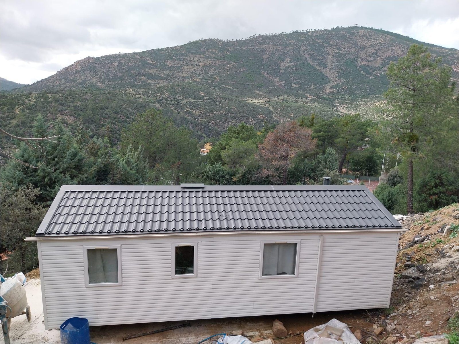 Picture of our Land under construction