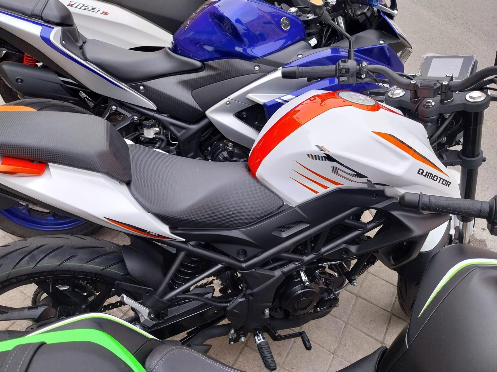 A Bunch of Motorcycles