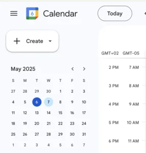 Calendar View
