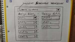 Sketch of the a Screen